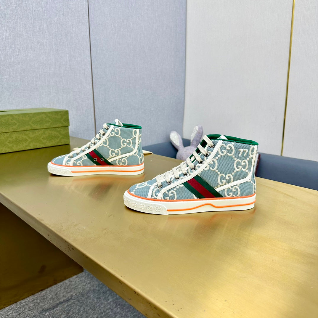 GG TENNIS 1977 HIGH-TOP TRAINER SKY CANVAS