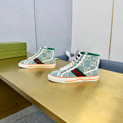 GG TENNIS 1977 HIGH-TOP TRAINER SKY CANVAS