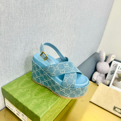 GG SUPREME PLATFORM SKY CANVAS