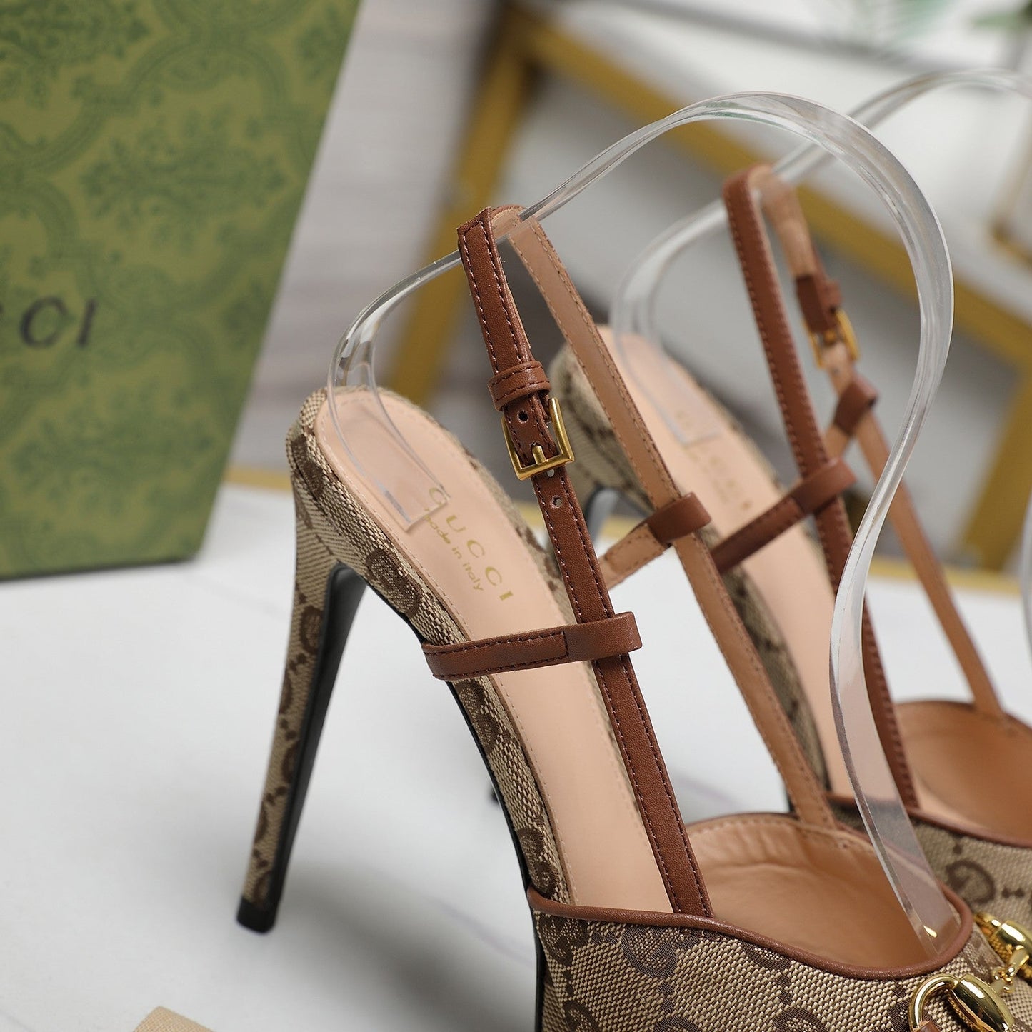 GG Valentino High heels Brown