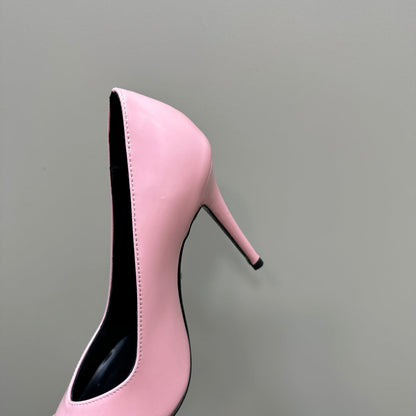 GG 105 HIGH HEEL PUMP LIGHT PINK LAMBSKIN
