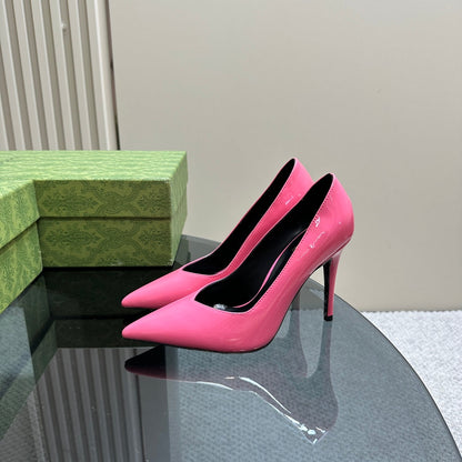 GG 105 HIGH HEEL PUMP FUSCIA LAMBSKIN