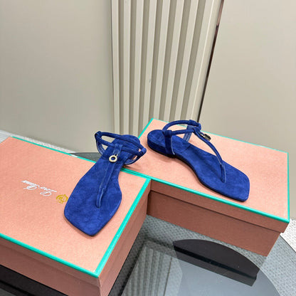 LP MINDIL SANDAL COBALT SUEDE