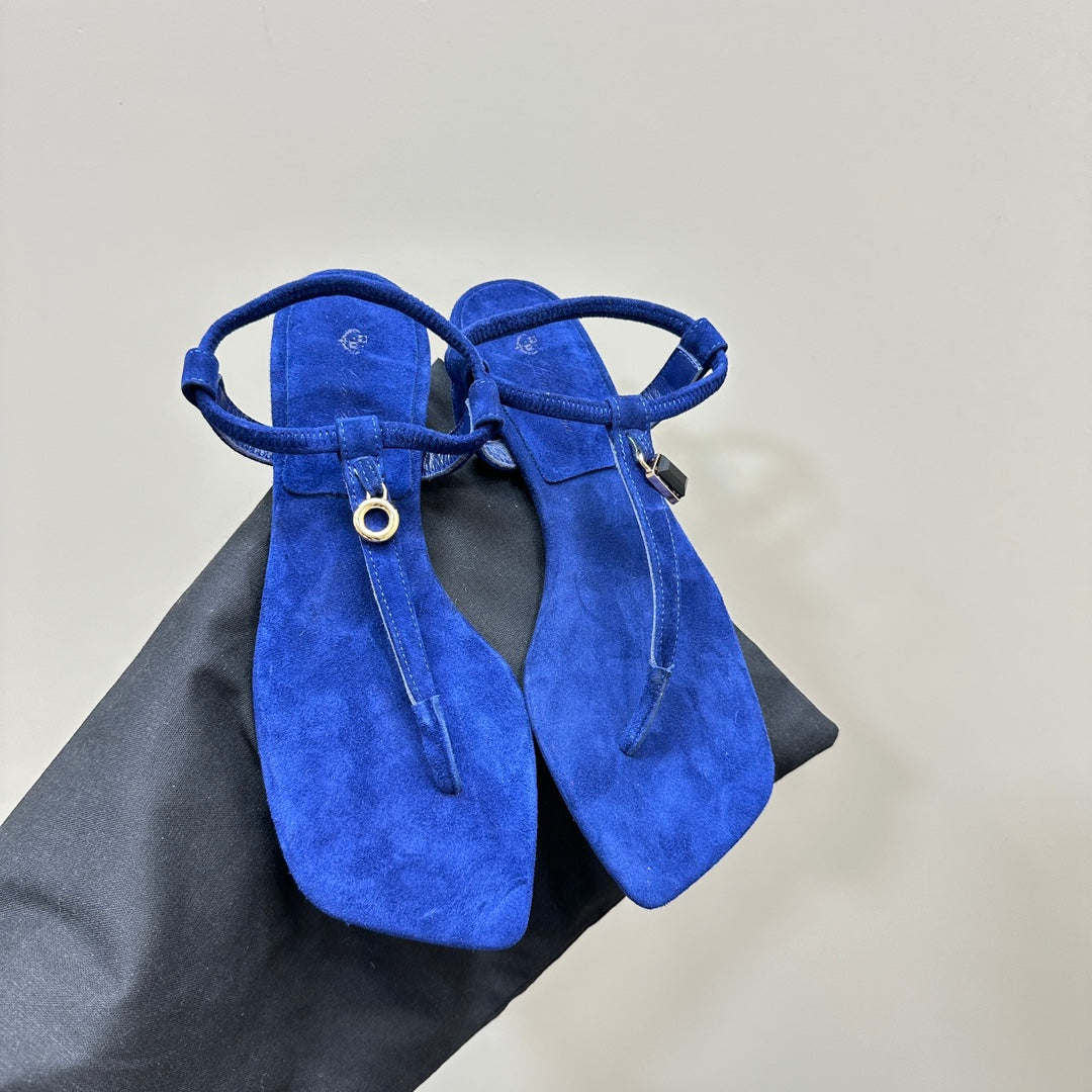 LP MINDIL SANDAL COBALT SUEDE