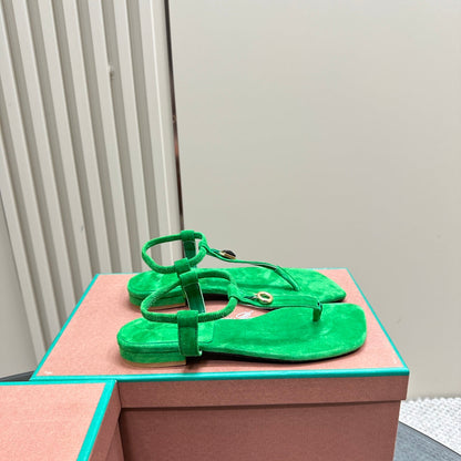 LP MINDIL SANDAL COOL GREEN SUEDE