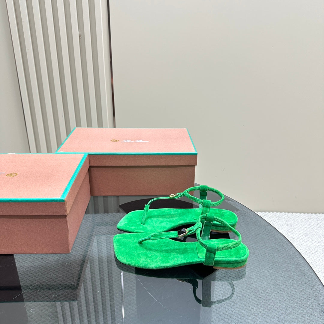 LP MINDIL SANDAL COOL GREEN SUEDE