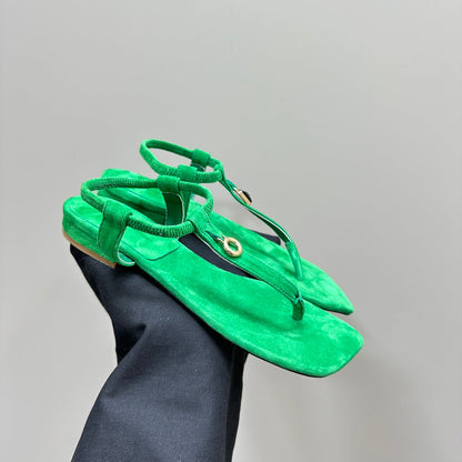 LP MINDIL SANDAL COOL GREEN SUEDE