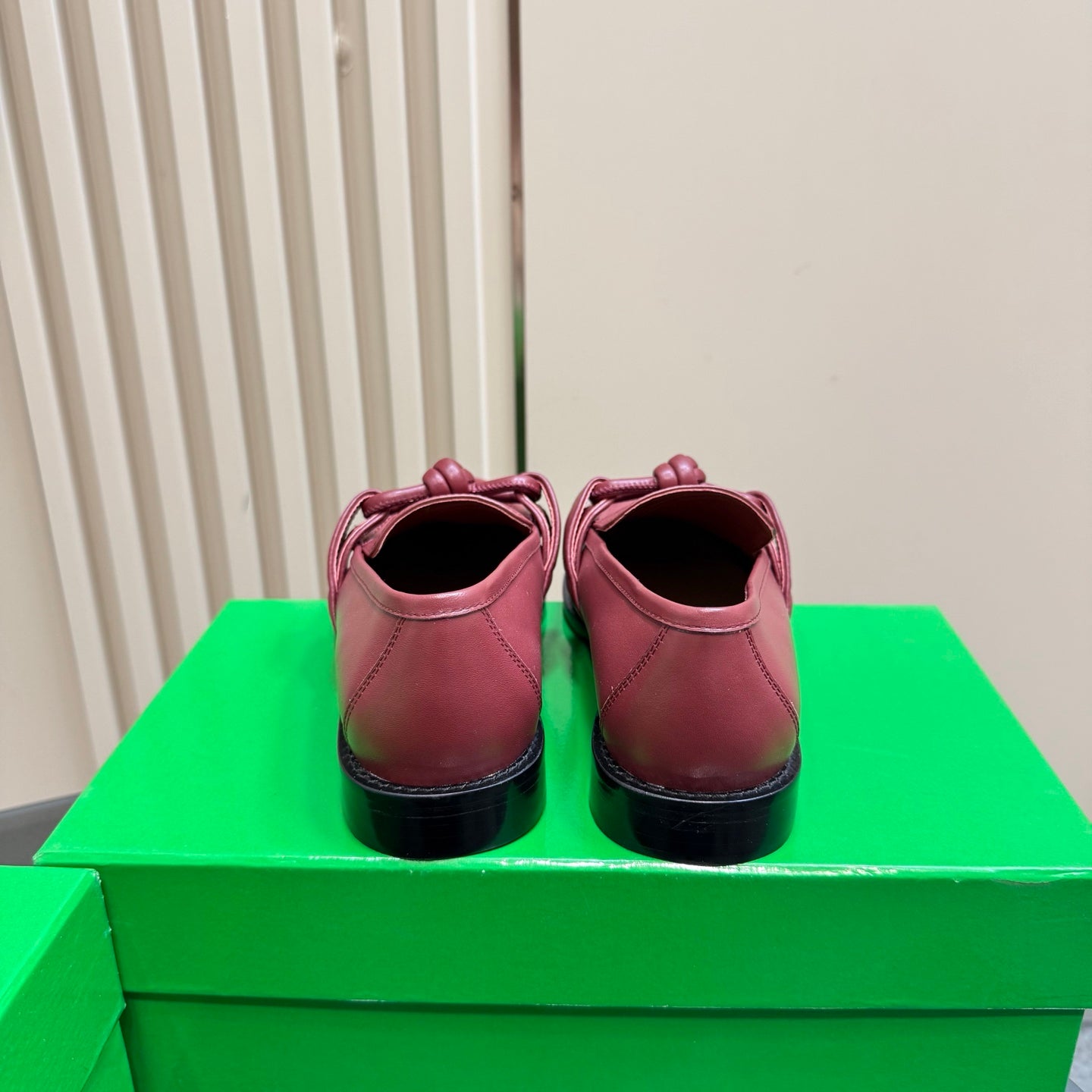 ASTAIRE LOAFER IN BERRY RED CALFSKIN