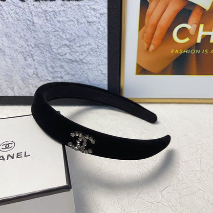 BLACK VELVET HEADBAND 151388