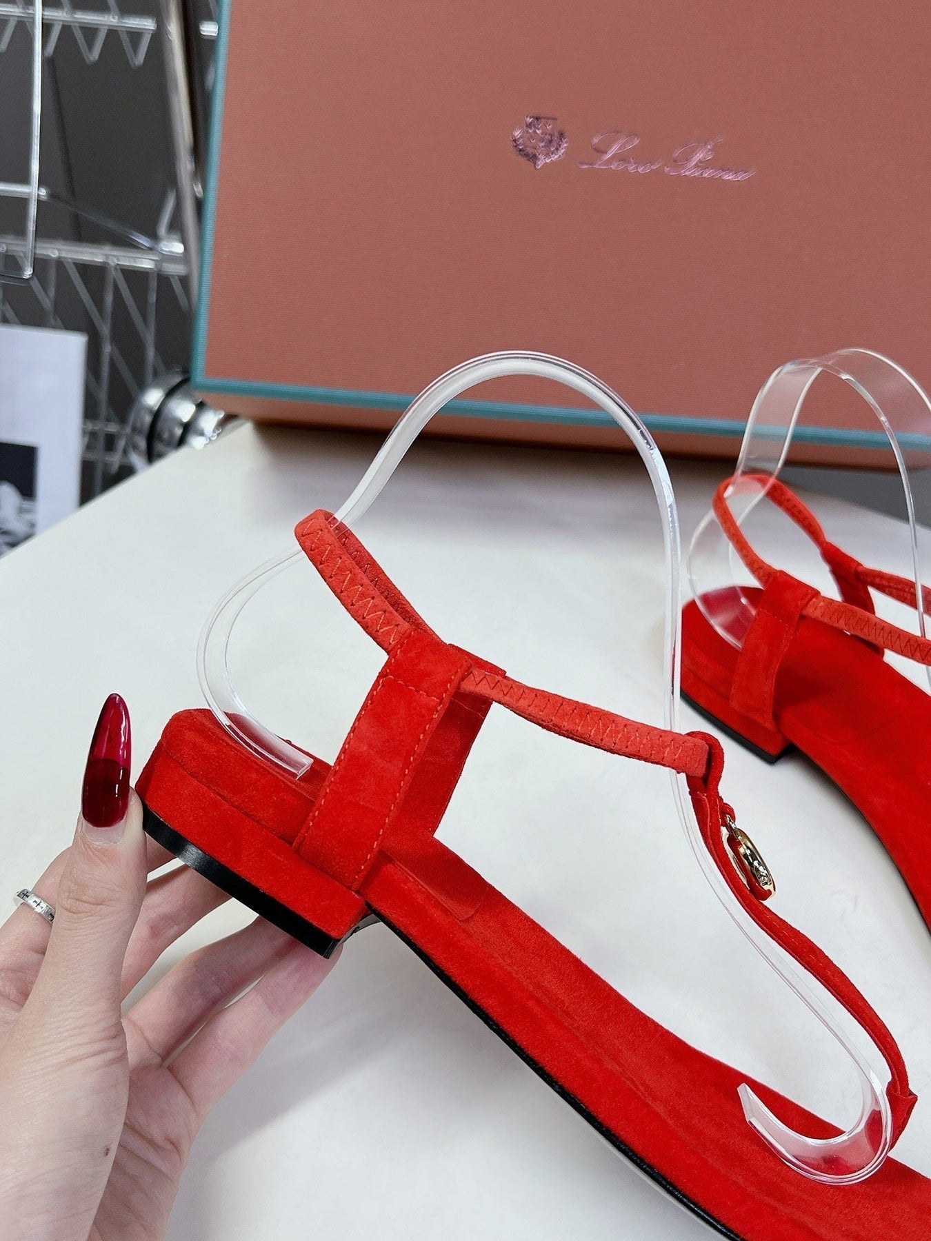 LP MINDIL SANDAL CANDY SUEDE