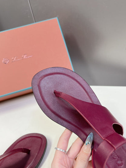 LP TRANI SANDALS BOYSENBERRY CALFSKIN