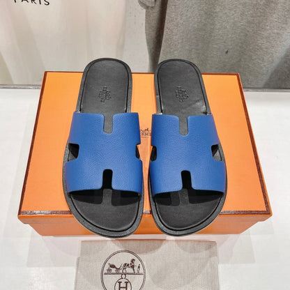 IZMIR SANDAL BLACK MIX LAPIS LAMBSKIN