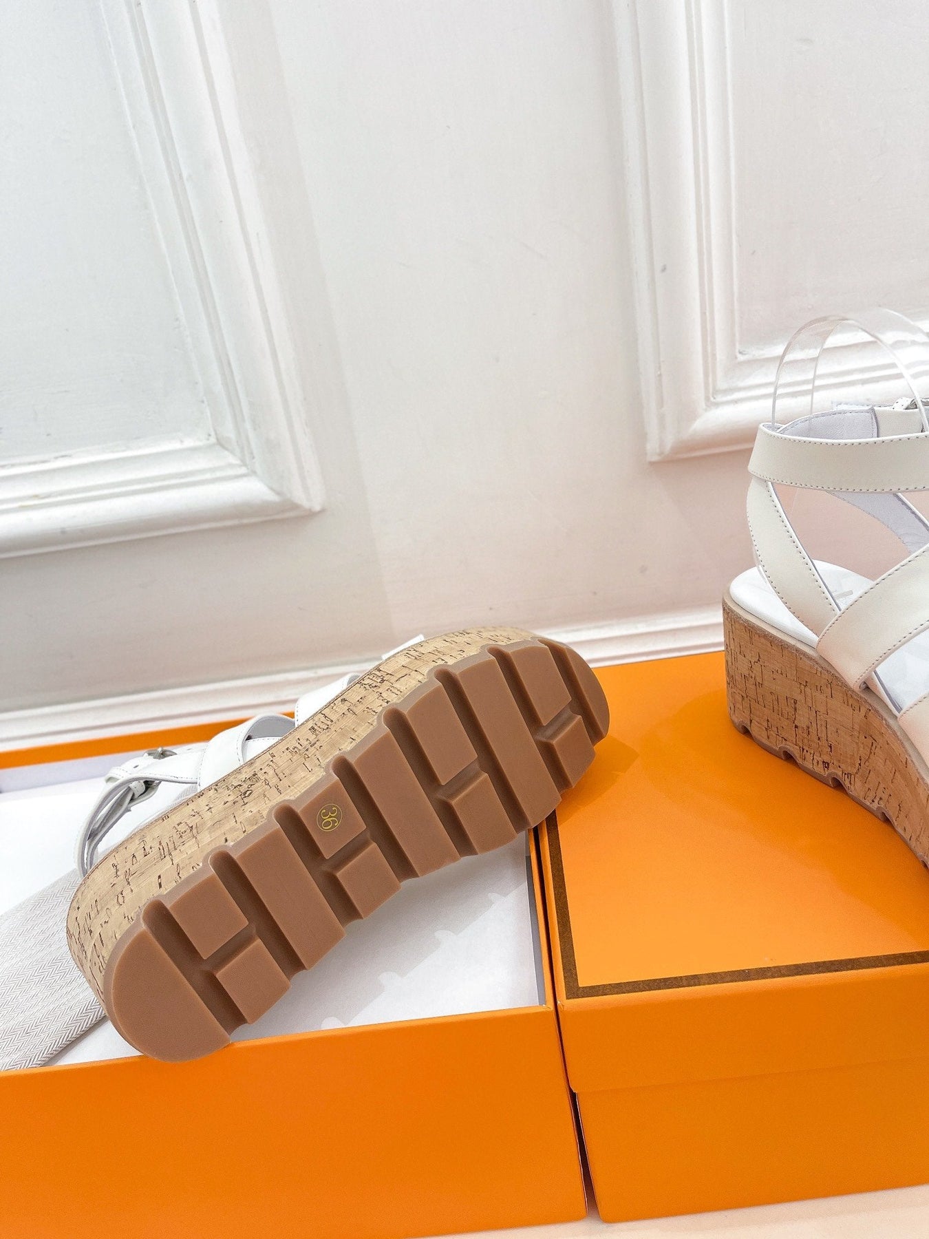 Havane 30 Sandal White