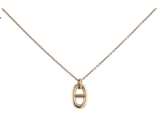 CHAINE SMALL NECKLACE GOLD AND SILVER