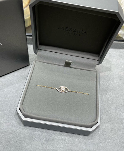 LUCKY EYE PAVED DIAMOND BRACELET