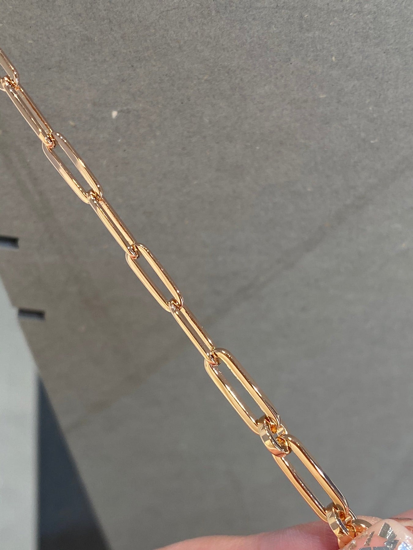 HM KELLY CHAINE CHOKER DROP NECKLACE