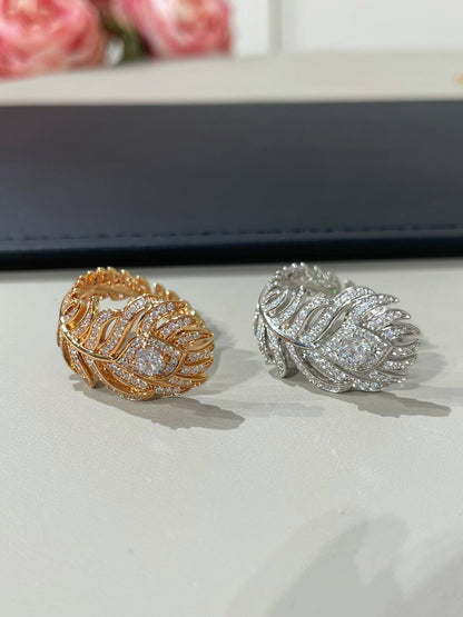 PLUME DE PAON SMALL RING