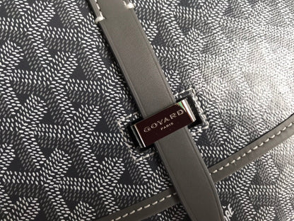 BELVEDERE PM BAG 21CM GREY CANVAS