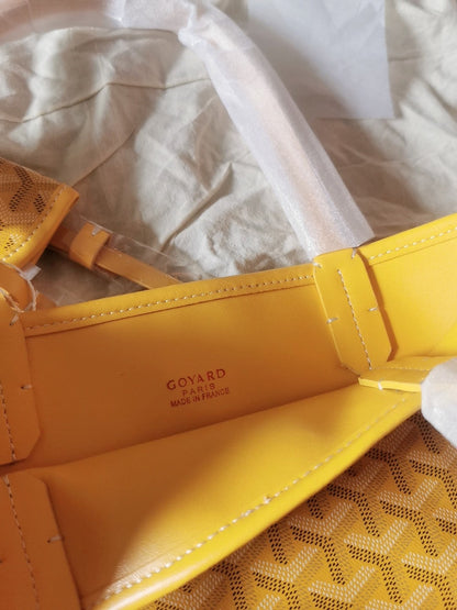 MINI HOBO BOHEME 38CM YELLOW CANVAS