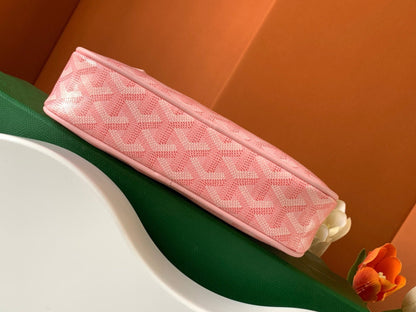 GOYA SECOND-HAND TOAST BAG 21CM PINK CANVAS