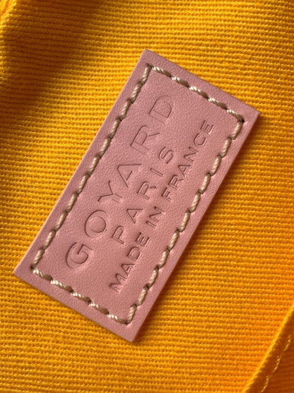 GOYA SECOND-HAND TOAST BAG 21CM PINK CANVAS