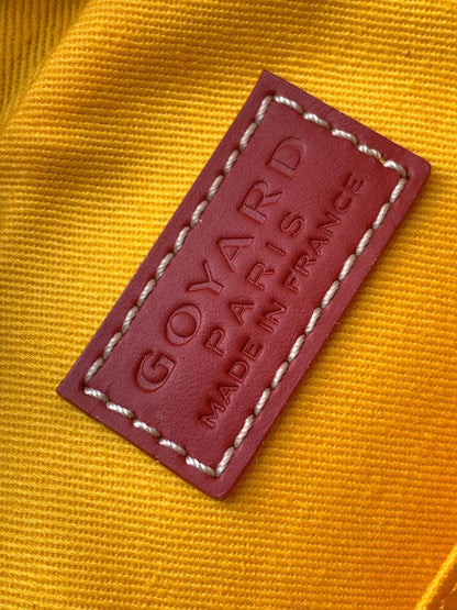 GOYA SECOND-HAND TOAST BAG 21CM RED CANVAS