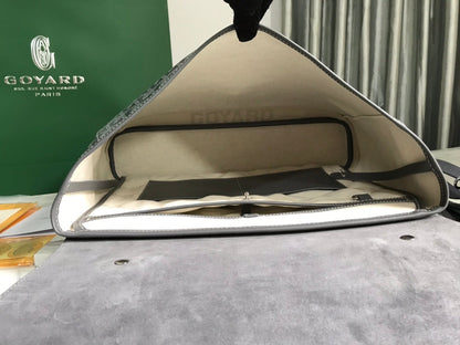 GOYARD CITADIN BAG 38CM GREY CANVAS