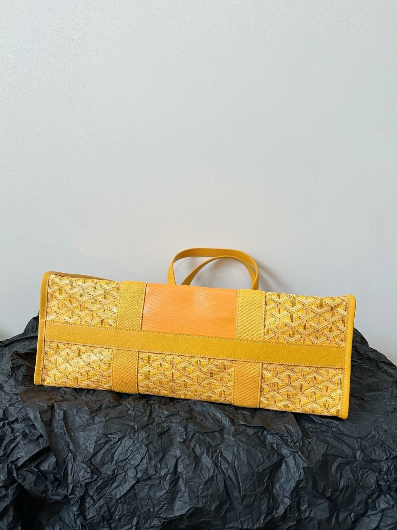 GOYA VILLETTE TOTE 45CM YELLOW CANVAS